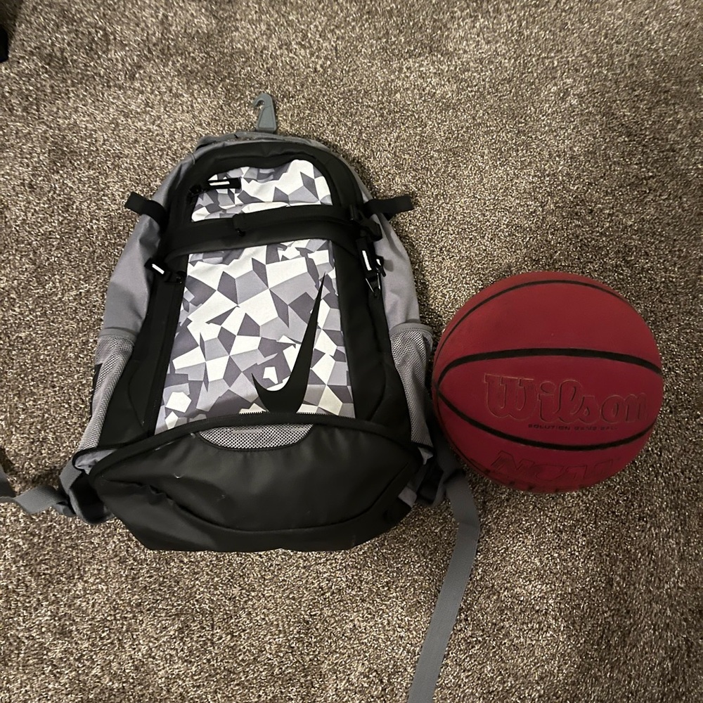 Basketball Bag with basketball